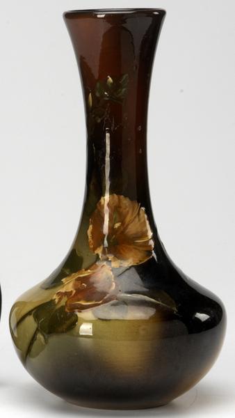 Appraisal: LONHUDA Vase with flowers Marked