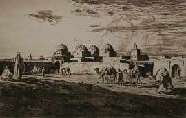 Appraisal: Lindsay Lionel The Mosque of the Sabres Kairouan etching x