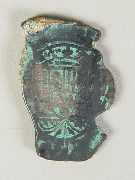 Appraisal: Spanish Piece of Eight Coin from Atocha Shipwreck in This