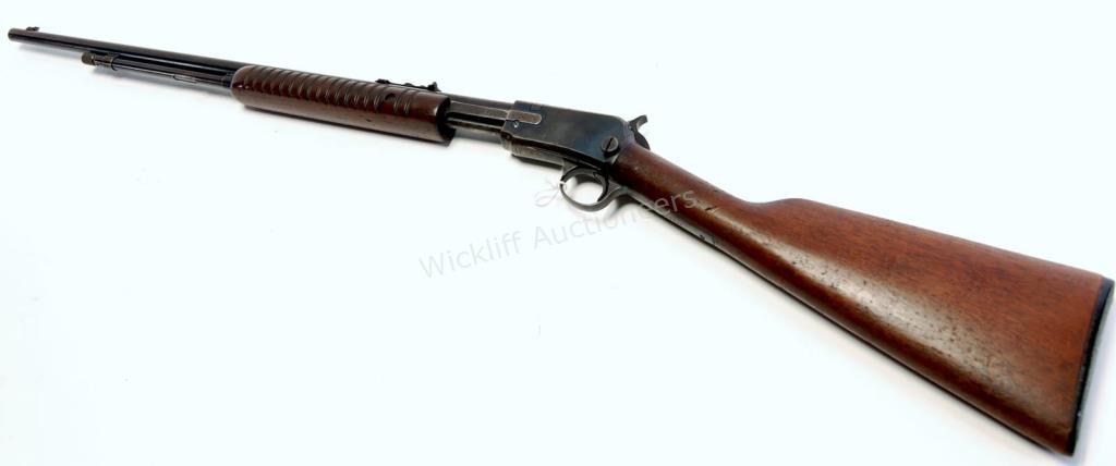 Appraisal: Winchester Model A Slide Action Rifle-Blued round barrel Chambered in