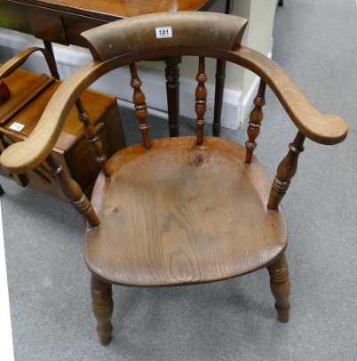 Appraisal: Captains arm chair