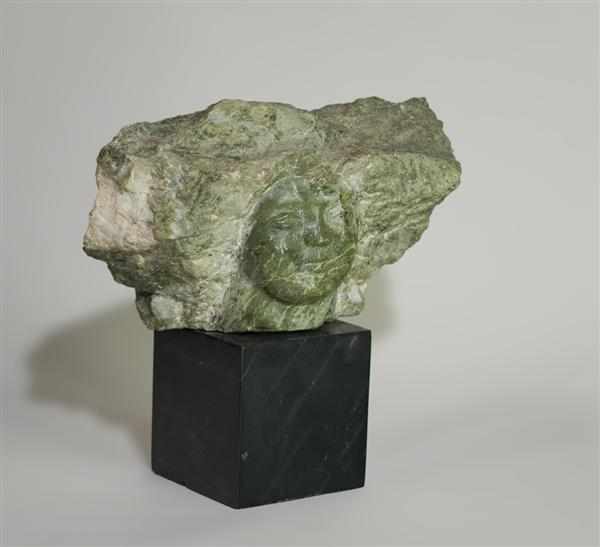 Appraisal: CHAIM GROSS American - Windswept green marble signed '' H