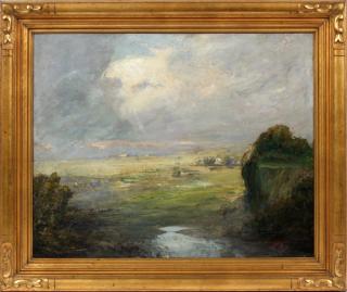 Appraisal: DOUGLAS ARTHUR TEED OIL ON CANVAS LANDSCAPE DOUGLAS ARTHUR TEED