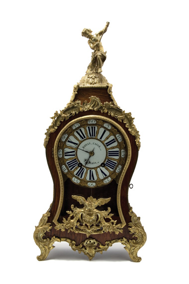 Appraisal: Louis XV Gilt-Bronze Mounted Kingwood Bracket Clock Estimate -