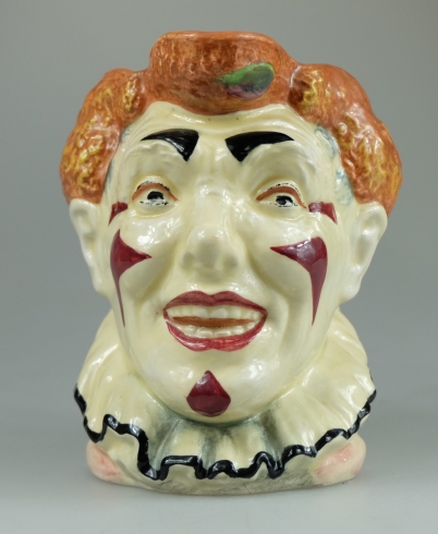 Appraisal: Royal Doulton large character jug Red Haired Clown slight professional