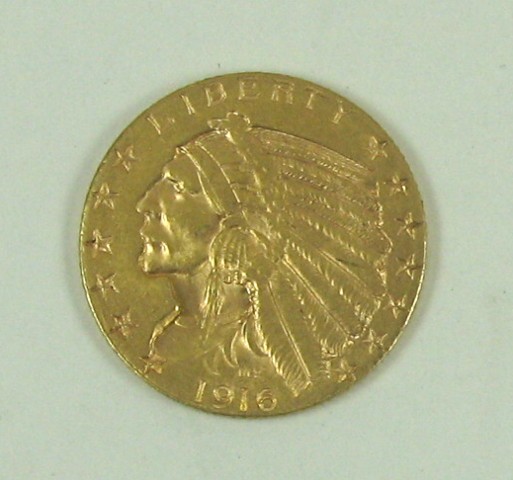 Appraisal: U S FIVE DOLLAR GOLD COIN Indian head variety -S