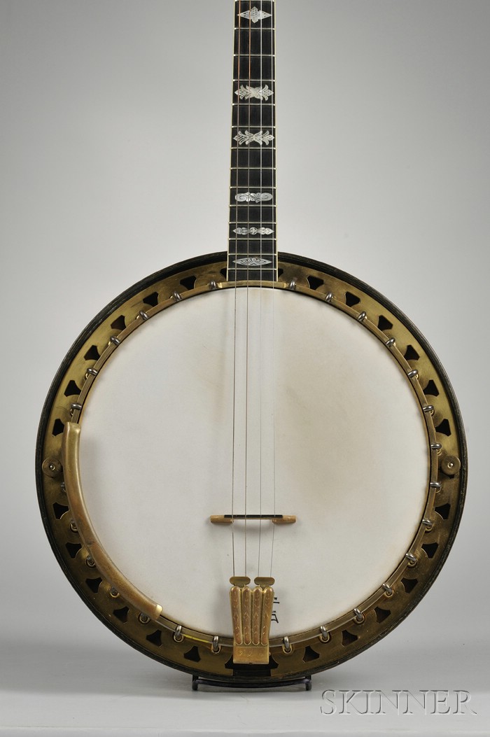 Appraisal: American Tenor Banjo Vega c serial stamped on the rim