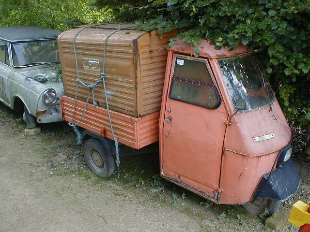 Appraisal: PIAGGIO APE Not registered for restoration engine runs and drives