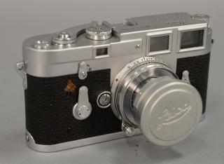 Appraisal: Leica M- double stroke with collapsible Summicron