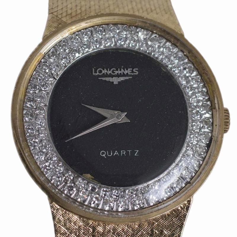 Appraisal: kt Longines Diamond Watch k diamond Longines wristwatch having approximately