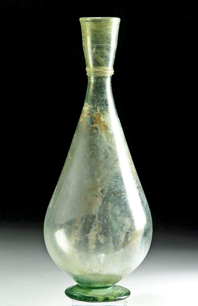 Appraisal: Large Delicate Roman Glass Vase Roman Imperial Period ca nd