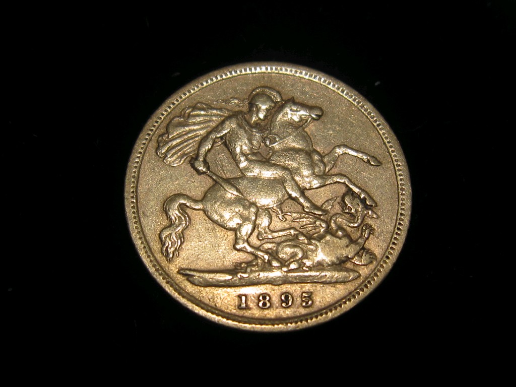 Appraisal: Old Victoria head half sovereign dated