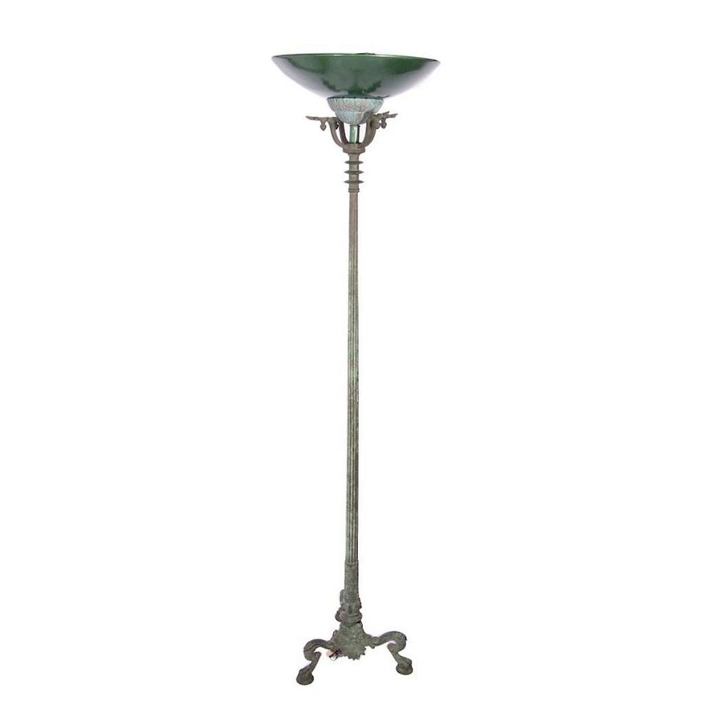 Appraisal: Grand Tour torchere made into a lamp A late th