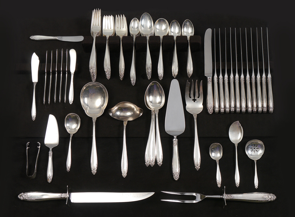 Appraisal: INTERNATIONAL PRELUDE STERLING FLATWARE SERVICE Approx pieces in the Prelude