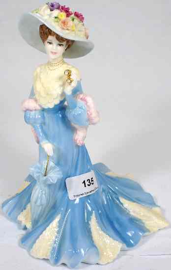 Appraisal: Coalport Figure High Society Lady Sara Ltd Edn Boxed with