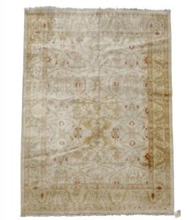 Appraisal: Hand Woven Tibetan Oushak Rug ' x ' Wool Tibet