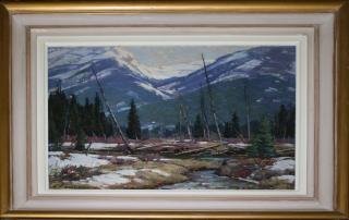 Appraisal: Aldro Hibbard American - Canadian Rockies signed lower right x