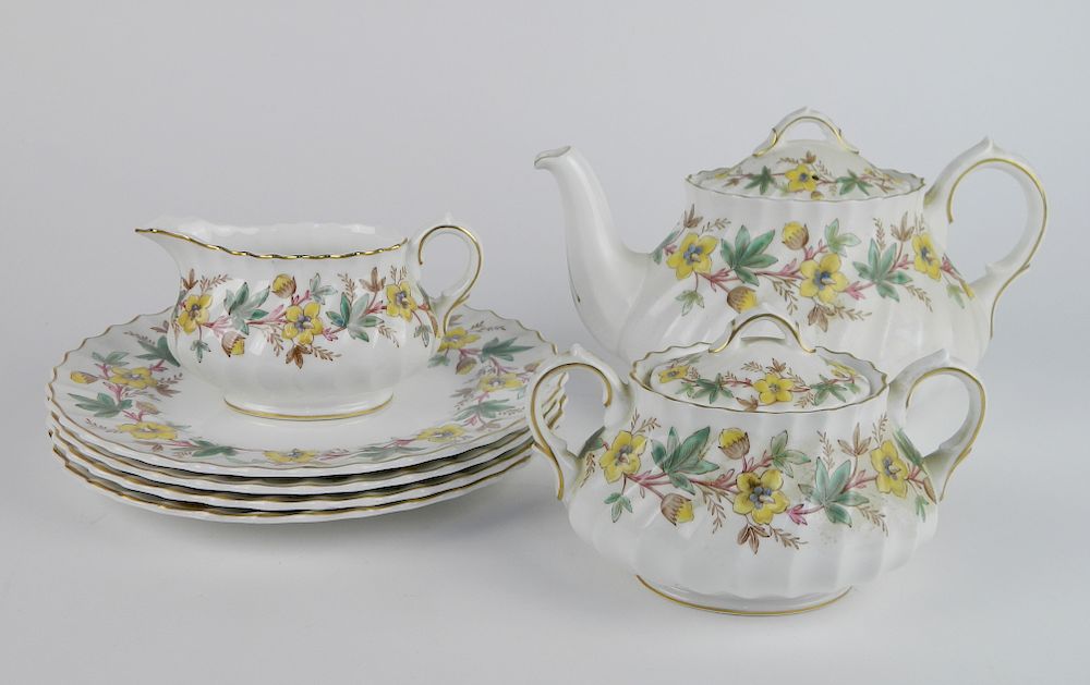 Appraisal: Royal Doulton China tea service Royal Doulton China tea service-