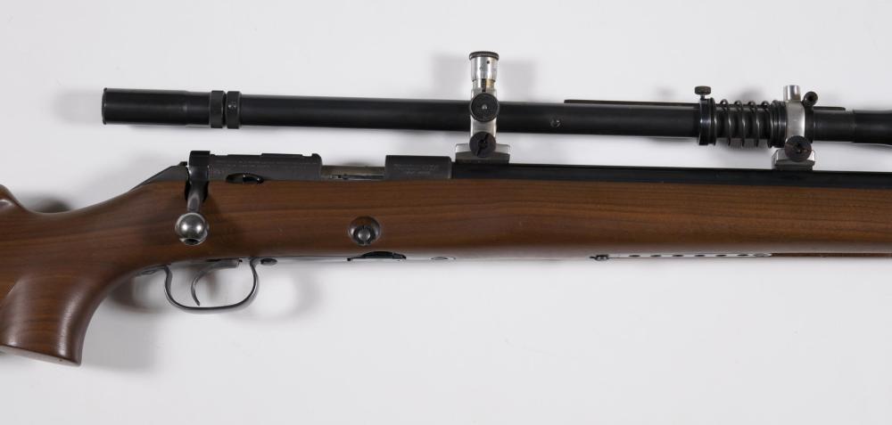 Appraisal: WINCHESTER MODEL BULL GUN BOLT ACTION RIFLE lr caliber heavy