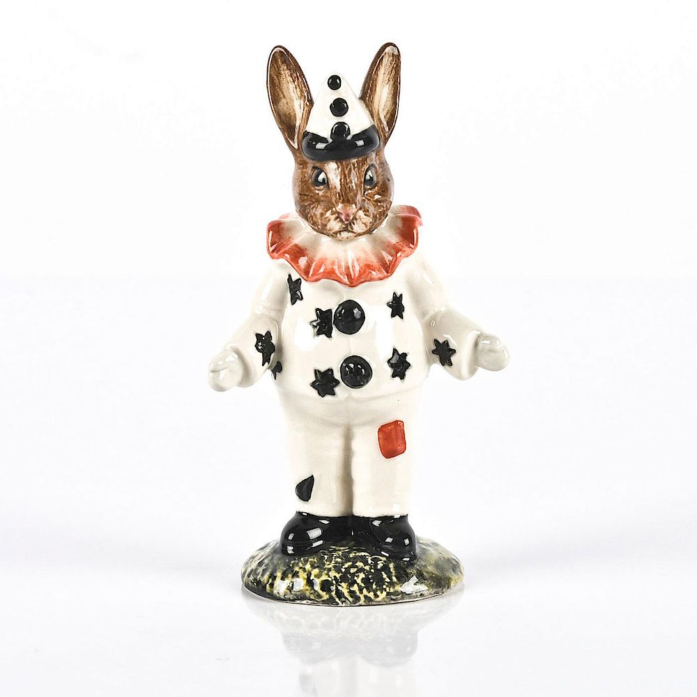 Appraisal: ROYAL DOULTON CLOWN BUNNYKINS FIGURINE DB Limited edition of White