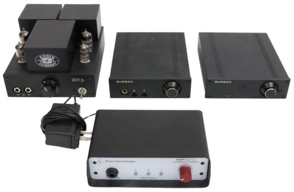 Appraisal: lot of Audio equipment including Rupert Neve Designs precision headphone