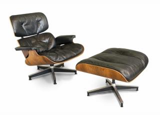 Appraisal: Charles and Ray Eames Designed Lounge Chair and Ottoman Charles