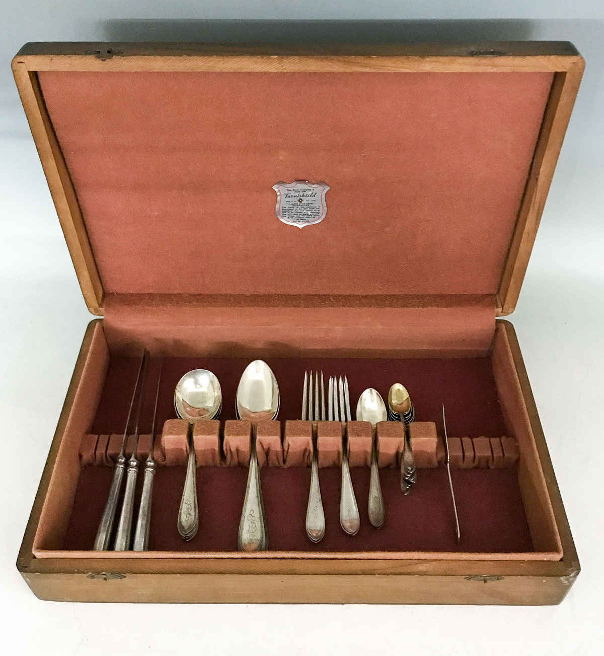 Appraisal: PC FRANK SMITH ''PILGRIM'' STERLING FLATWARE Approx Troy ounces Comprising