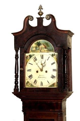 Appraisal: A TH CENTURY LONGCASE CLOCK by Spurrier of Tewkesbury having