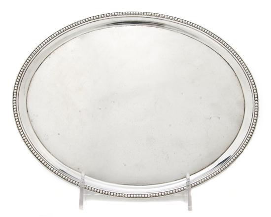 Appraisal: George III Silver Salver J Wakelin and Wm Taylor London