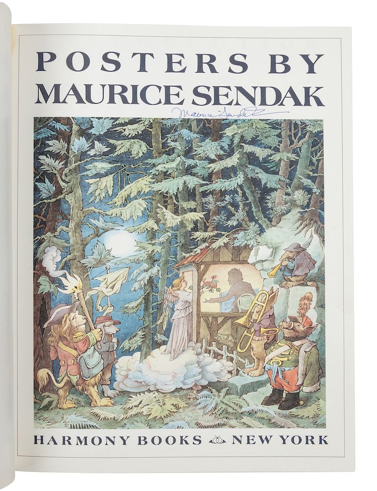 Appraisal: CHILDREN'S BOOKS SENDAK Maurice - Posters New York Harmony Books