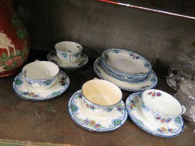 Appraisal: pcs English China plates cups and saucers