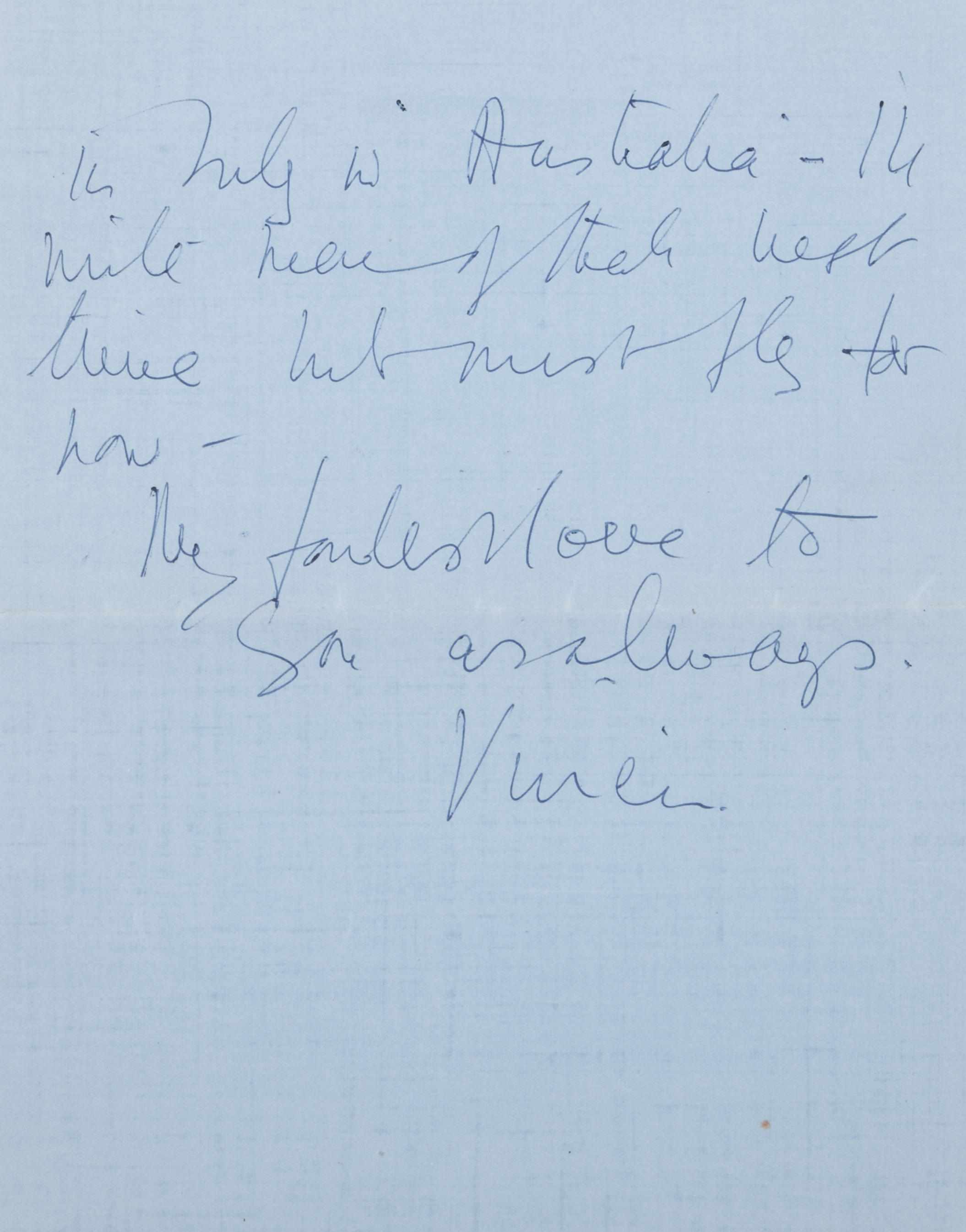 Appraisal: LEIGH VIVIEN Autograph Letters Signed ''Vivien'' and Typed Letter Signed