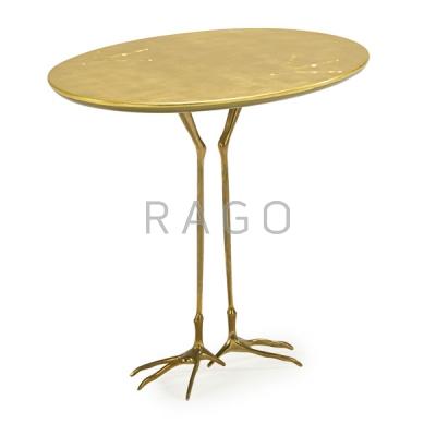 Appraisal: MERET OPPENHEIM SIMON GAVINA Traccia table Condition Report