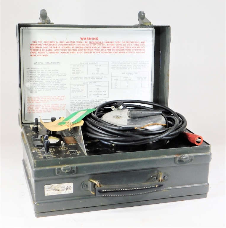 Appraisal: WESTERN ELECTRIC LINEMAN TEST SET KS- -L United States th