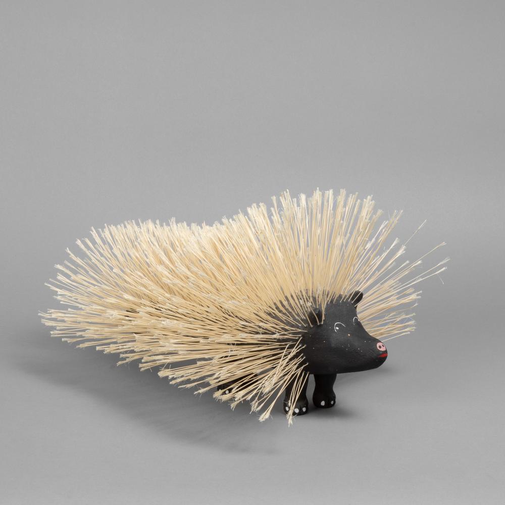 Appraisal: DUANE ALVAREZ PORCUPINE Duane Alvarez New Mexico th Century Porcupine