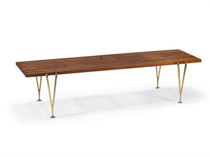 Appraisal: HUGH ACTON american b Bench Designed for Hugh Acton Inc