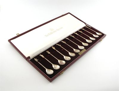 Appraisal: A modern cased limited edition silver set of The Tichborne