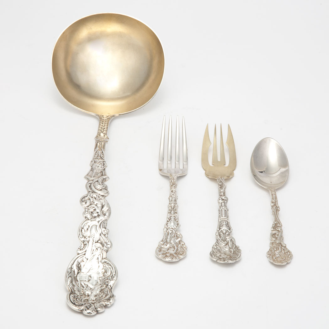 Appraisal: Gorham Sterling Silver Flatware Service In the Versailles pattern comprising