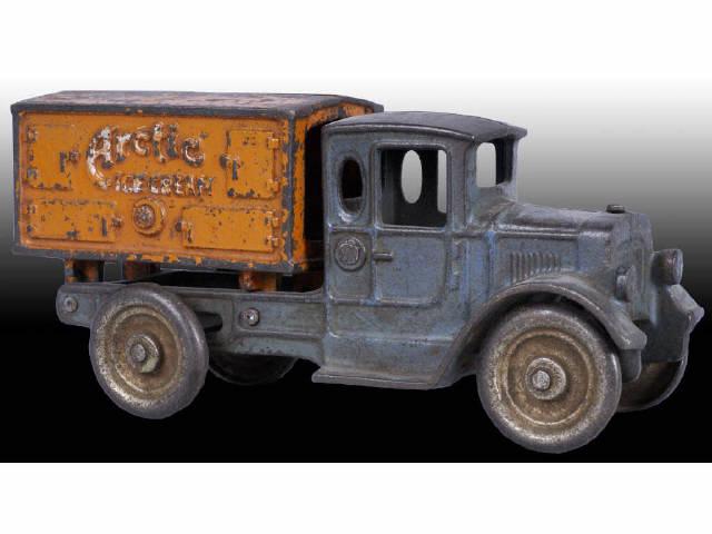 Appraisal: Cast Iron Kilgore Artic Ice Cream Truck Toy Description Cast