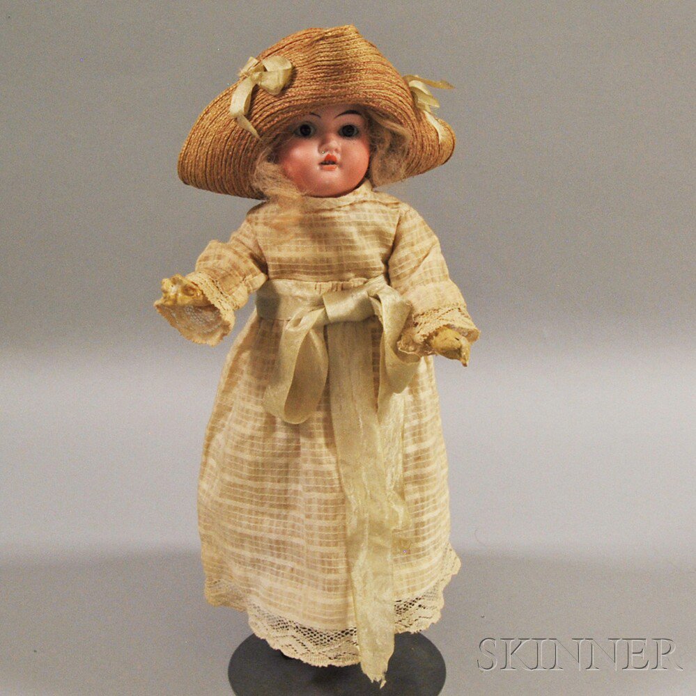 Appraisal: Gebr der Knoch Bisque Socket Head Girl Doll Germany first