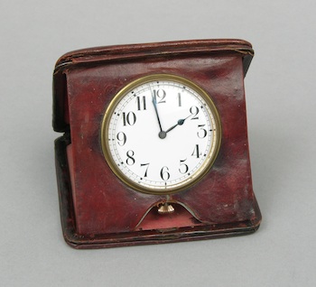 Appraisal: A Vintage Travel Alarm Clock A vintage travel alarm clock