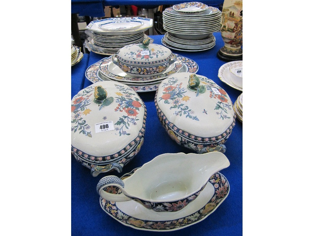 Appraisal: Wedgwood 'Poterat' part dinnerset plus assorted Wilkinson Ltd 'Ko-Shan' dishes