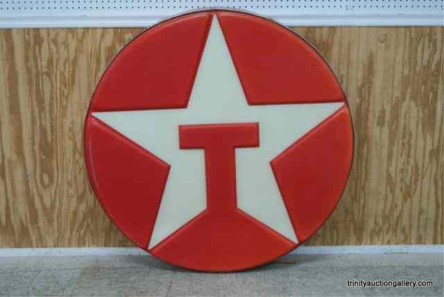 Appraisal: Texaco Gas Station Lighted Display Adv Sign From a collection