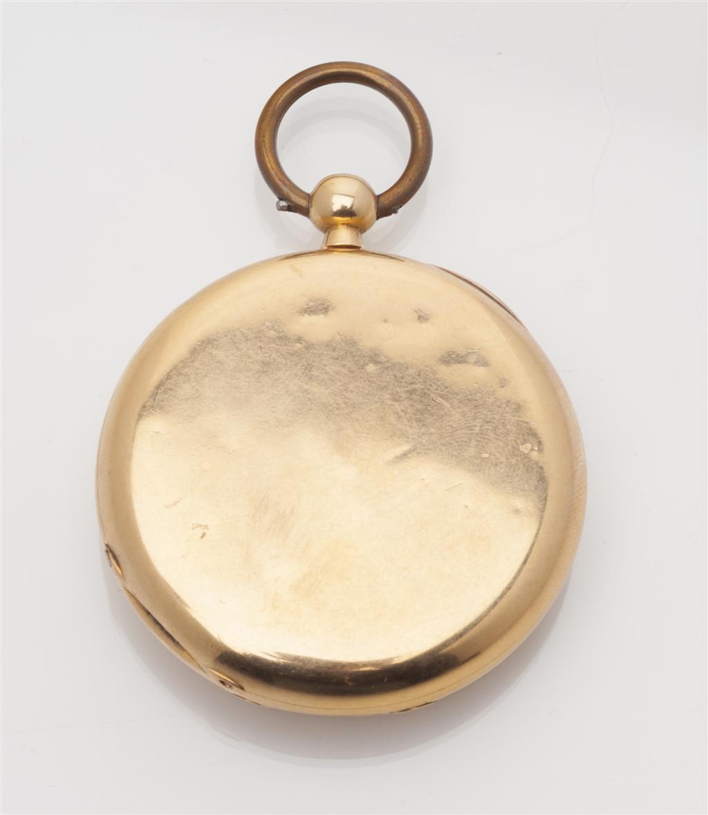 Appraisal: An ct gold cased pocket watch demi hunter case keyless