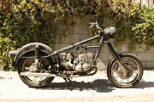 Appraisal: BMW R USFrame no Engine no A restoration candidate of