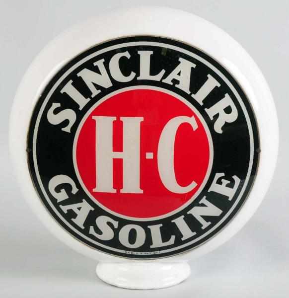 Appraisal: Sinclair H-C Gasoline Globe s to s Clean and bright