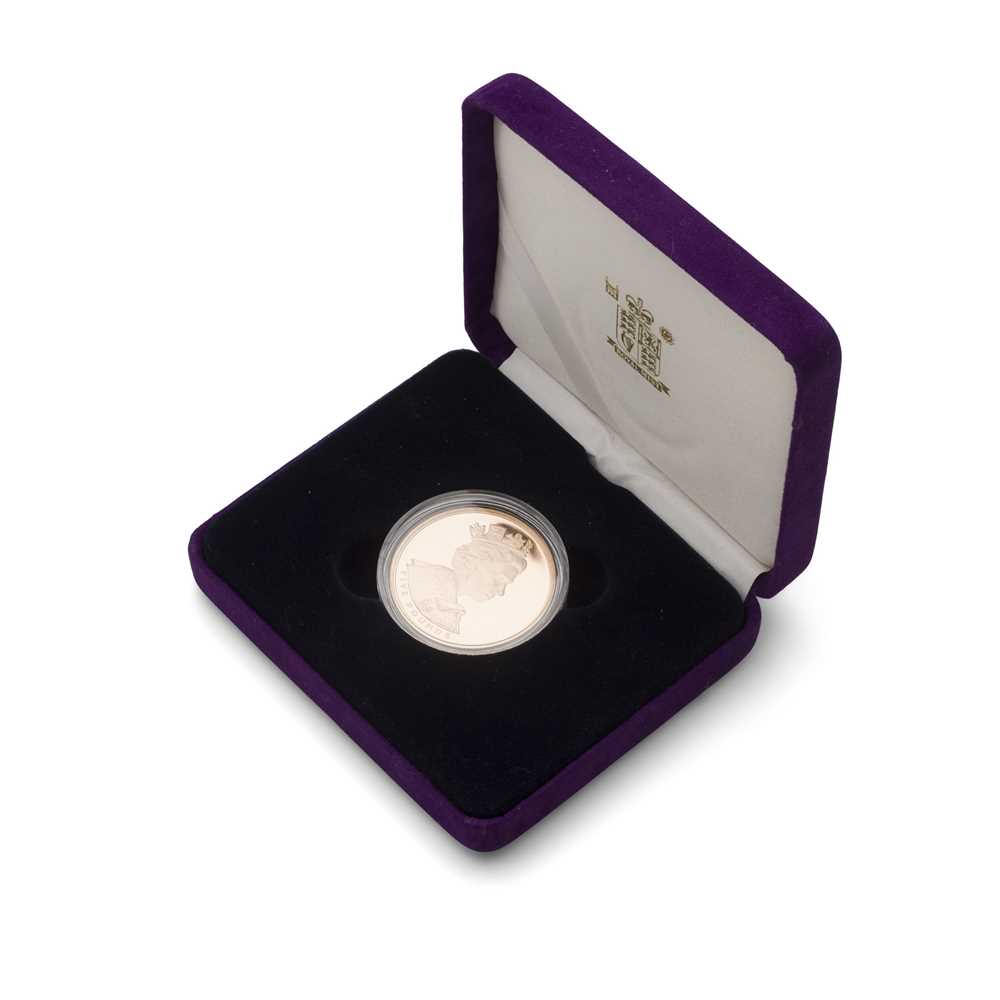 Appraisal: A CASED GOLDEN JUBILEE GOLD PROOF COIN as issued in