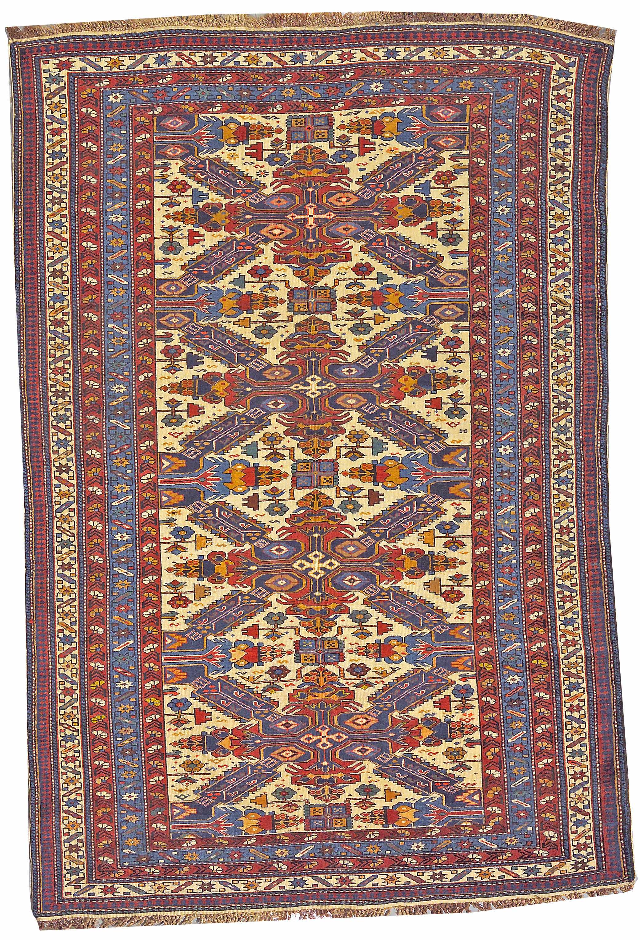 Appraisal: A Zeychour rug Caucasuscirca size approximately ft In x ft