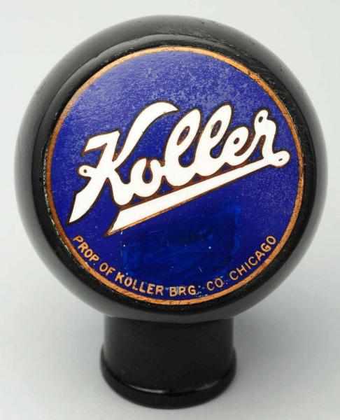 Appraisal: Koller Beer Tap Knob Wear throughout professional restoration below Koller