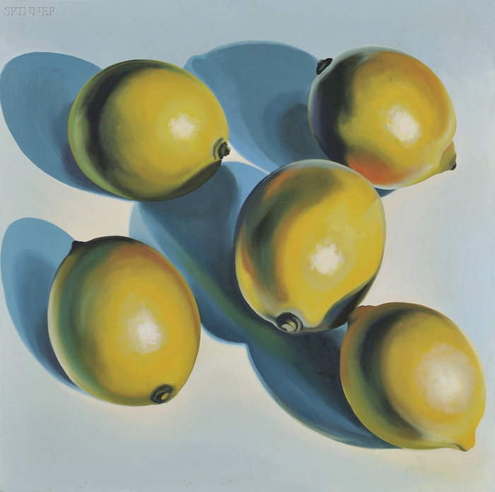 Appraisal: Lowell Blair Nesbitt American - Five Lemons Titled dated inscribed